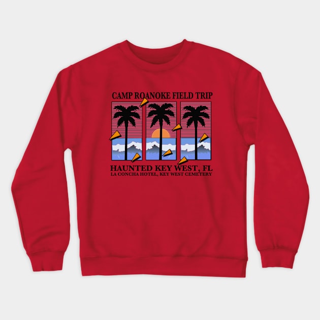 Vintage Haunted Key West Field Trip Crewneck Sweatshirt by Scary Stories from Camp Roanoke